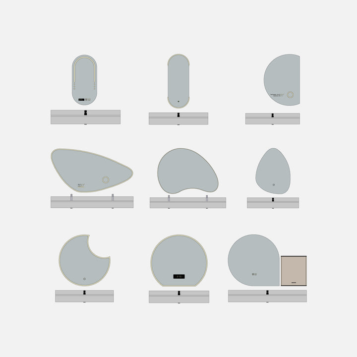 9 Smart Bathroom Wall mirrors