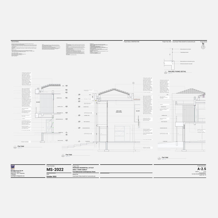 ArchiCAD 20 X 23m Contemporary House Project File details
