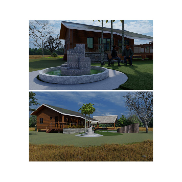 ArchiCAD Farmhouse project