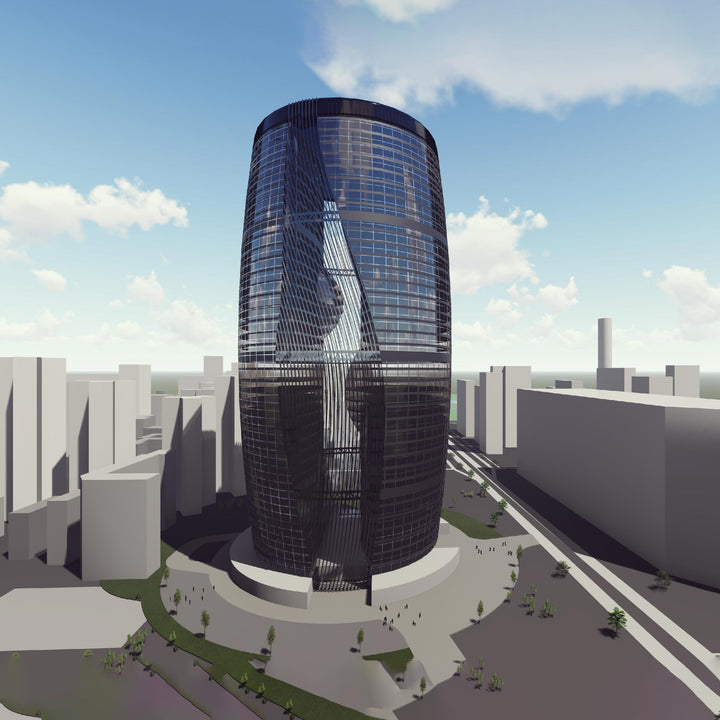 LEEZA SOHO tower ArchiCAD model
