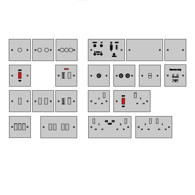 Electrical components pack
