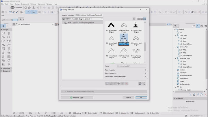 Demonstration on how to use and edit files inside ArchiCAD